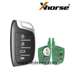 Xhorse XSCS00EN Keyless Smart Remote Key 4 Button