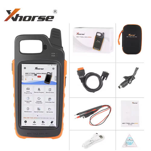 Xhorse VVDI Key Tool Max Pro with Mini OBD Tool Functions Support Voltage and Leakage Current Multi-Language Remote Programmer