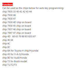 For Xhorse VVDI Super Chip XT27A Transponder