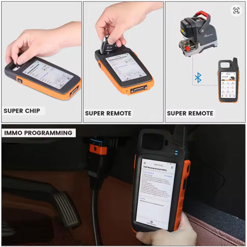 Xhorse VVDI Key Tool Max Pro with Mini OBD Tool Functions Support Voltage and Leakage Current Multi-Language Remote Programmer