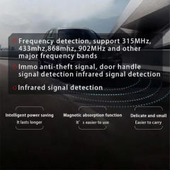 Xhorse Frequency Tester Infrared Signal Detection for 315Mhz 433Mhz 868Mhz 902Mhz XDRT20
