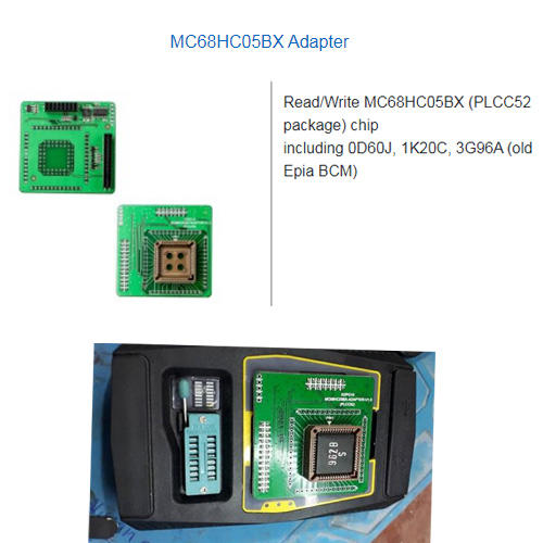 XHORSE XDPG15 MC68HC05BX(PLCC52) Adapter for VVDI Prog