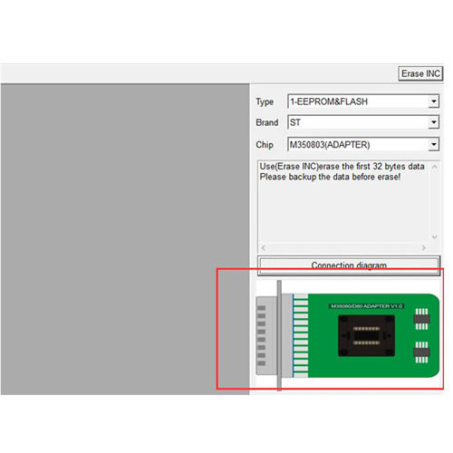 Xhorse VVDI Prog Programmer M35080/D80 Adapter