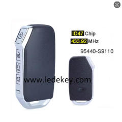 Kia 3 button Keyless-go smart key 433MHz ID47 chip (P/N: 95440-S9110) For KIA Telluride 2020 2021