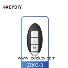ZB03 3 Button KEYDIY Universal Control Remote Key