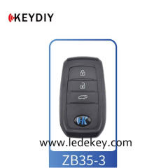 ZB35 3 Button KEYDIY Universal Control Remote Key
