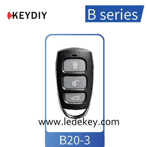 B20 3 Button KEYDIY Universal Control Remote Key
