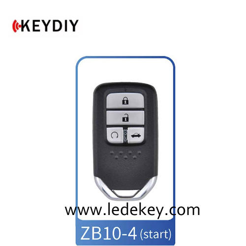 ZB10 4 Button KEYDIY Universal Control Remote Key