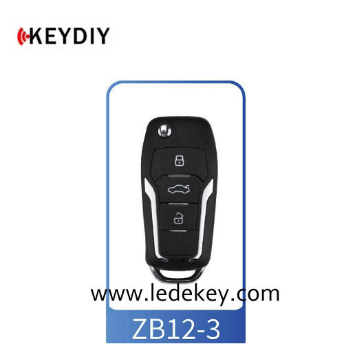 ZB12 3 Button KEYDIY Universal Control Remote Key