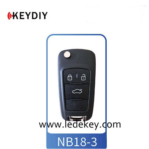 NB18 3 Button KEYDIY Universal Control Remote Key