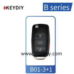 B01 3+1 Button KEYDIY Universal Control Remote Key