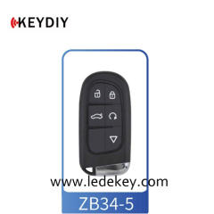 ZB34 5 Button KEYDIY Universal Control Remote Key