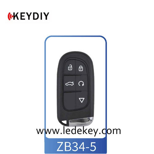 ZB34 5 Button KEYDIY Universal Control Remote Key
