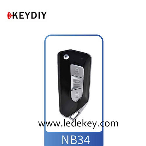 NB34 3 Button KEYDIY Universal Control Remote Key