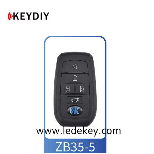 ZB35 5 Button KEYDIY Universal Control Remote Key