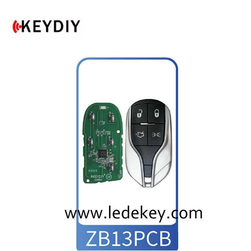 ZB13 PCB 4 Button KEYDIY Universal Control Remote Key