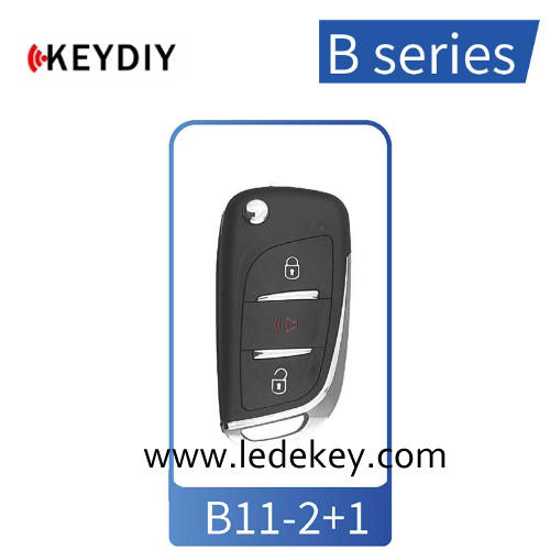 B11 2+1 Button KEYDIY Universal Control Remote Key