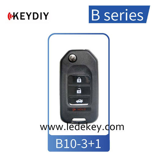 B10 3+1 Button KEYDIY Universal Control Remote Key