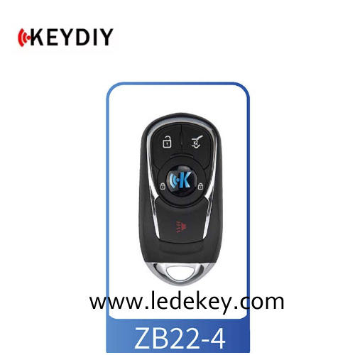 ZB22 4 Button KEYDIY Universal Control Remote Key