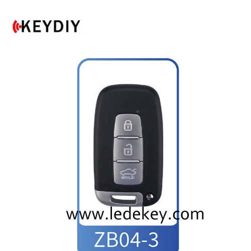 ZB04 3 Button KEYDIY Universal Control Remote Key