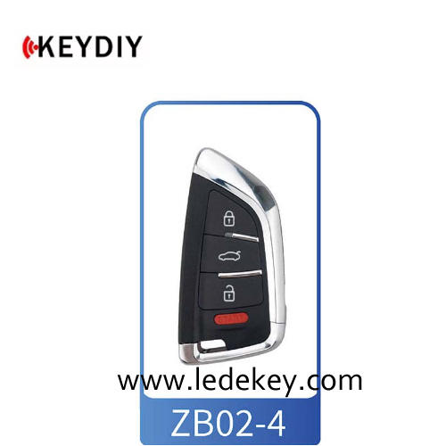 ZB02 4 Button KEYDIY Universal Control Remote Key