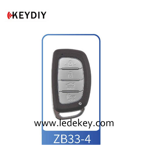 ZB33 4 Button KEYDIY Universal Control Remote Key