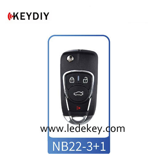 NB22 3+1 Button KEYDIY Universal Control Remote Key