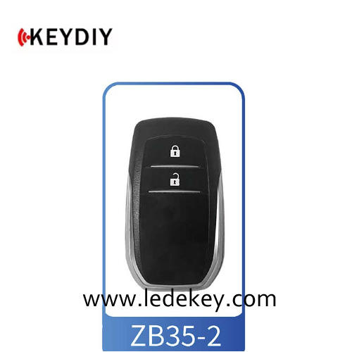 ZB35 2 Button KEYDIY Universal Control Remote Key