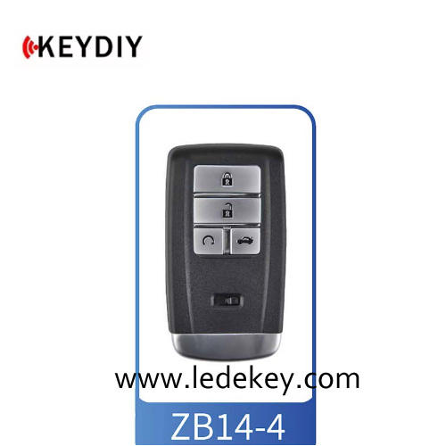 ZB14 4 Button KEYDIY Universal Control Remote Key