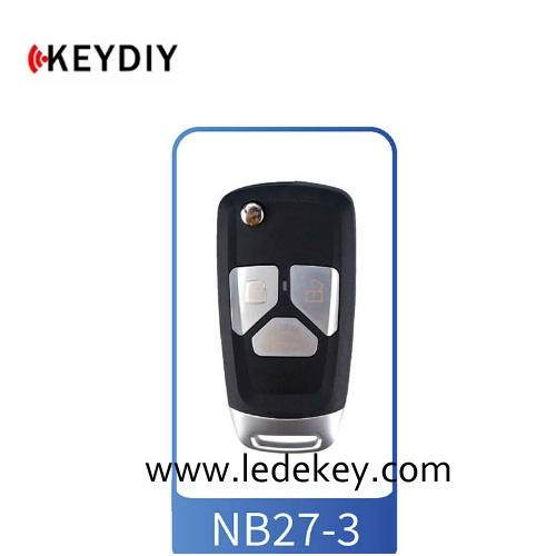 NB27 3 Button KEYDIY Universal Control Remote Key