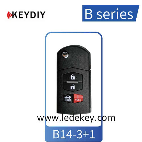 B14 3+1 Button KEYDIY Universal Control Remote Key