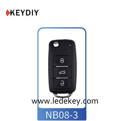 NB08 3 Button KEYDIY Universal Control Remote Key