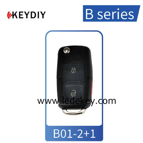 B01 2+1 Button KEYDIY Universal Control Remote Key