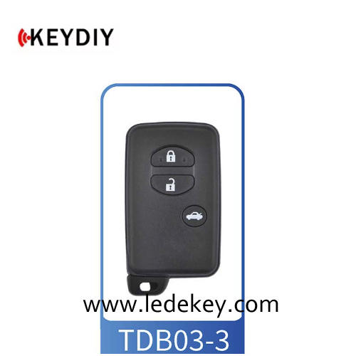 TDB03 3 Button KEYDIY Universal Control Remote Key
