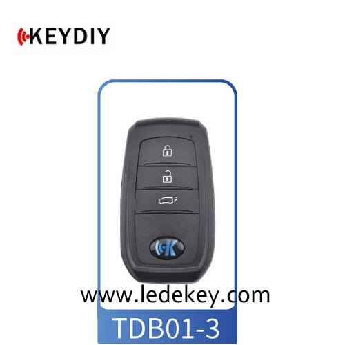 TDB01 3 Button KEYDIY Universal Control Remote Key
