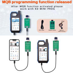 KEYDIY KD PROG MINI for Reading Dashboard Data + C2 Adapter for VW MQB for All Keys Lost Working with KD MATE