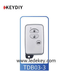 TDB03 3 Button KEYDIY Universal Control Remote Key