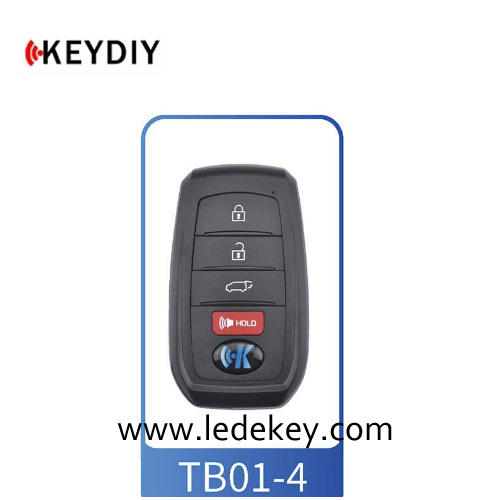 TB01 4 Button KEYDIY Universal Control Remote Key