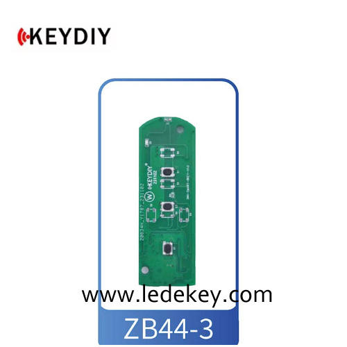 ZB44 PCB 3 Button KEYDIY Universal Control Remote Key