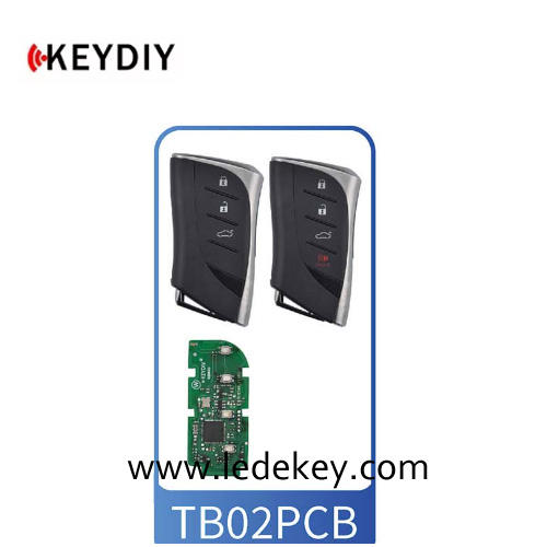 TB02 PCB 4 Button KEYDIY Universal Control Remote Key