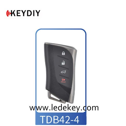 TDB42 4 Button KEYDIY Universal Control Remote Key