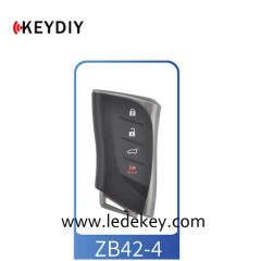 ZB42 4 Button KEYDIY Universal Control Remote Key