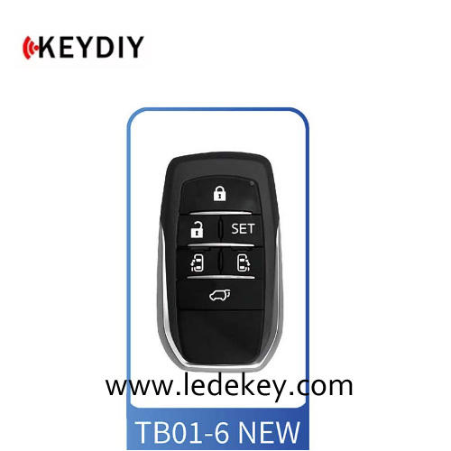 TB01 6 Button KEYDIY Universal Control Remote Key