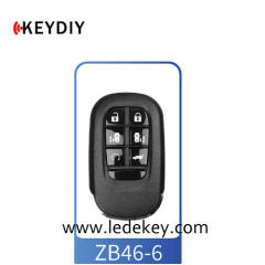 ZB46 6 Button KEYDIY Universal Control Remote Key
