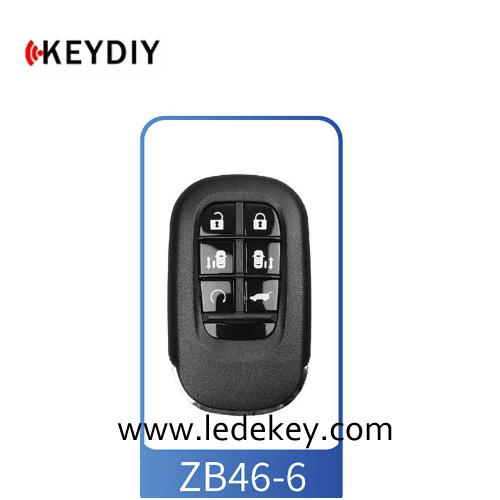 ZB46 6 Button KEYDIY Universal Control Remote Key