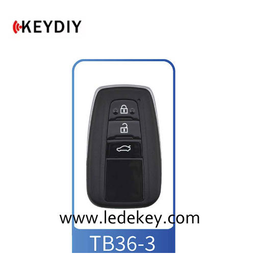 TB36 3 Button KEYDIY Universal Control Remote Key