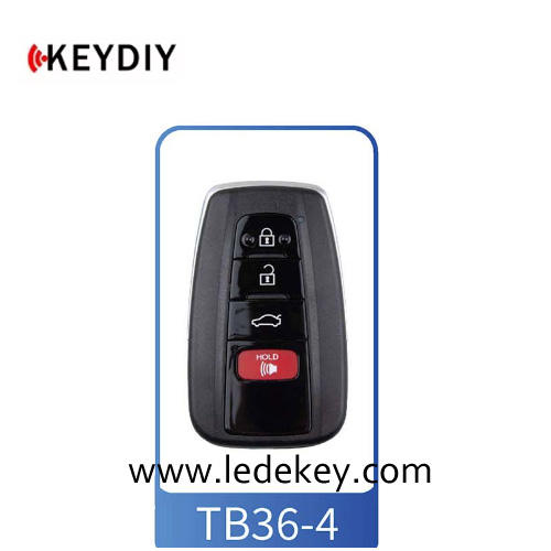 TB36 4 Button KEYDIY Universal Control Remote Key