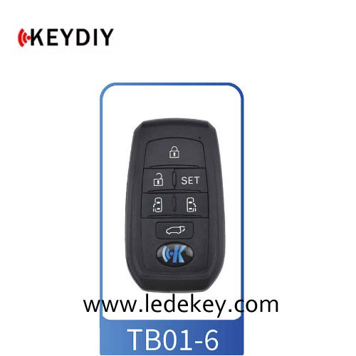 TB01 6 Button KEYDIY Universal Control Remote Key