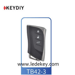TB42 3 Button KEYDIY Universal Control Remote Key