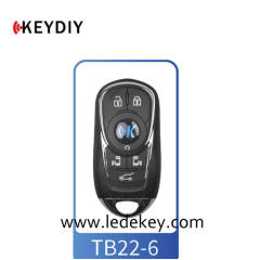 TB22 6 Button KEYDIY Universal Control Remote Key
